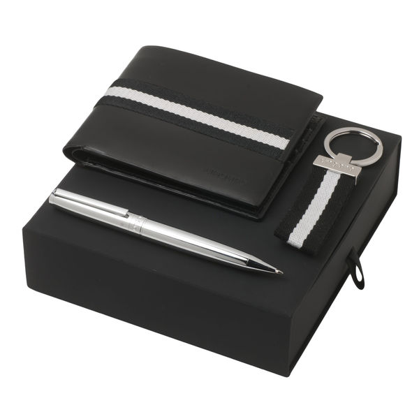 Set UNGARO : Porte-clef + Portefeuille + Stylo