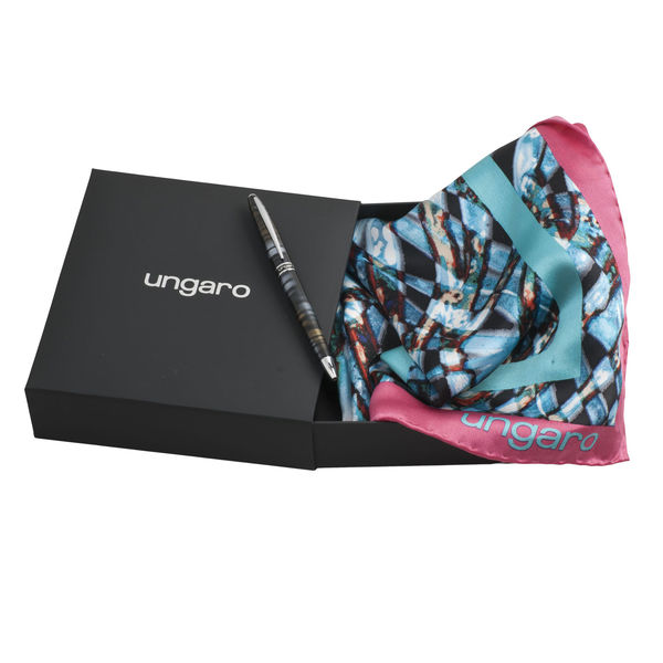 Set UNGARO : Foulard + Stylo