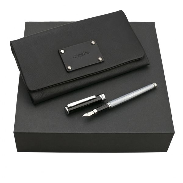 Set UNGARO : Portefeuille + Stylo