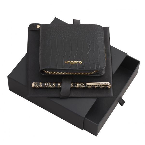 Set UNGARO : Portefeuille + Stylo