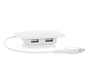 Hub 4 ports usb Blanc