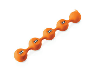 HUB pour prises USB Orange