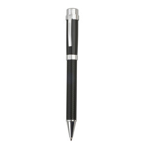 Stylo bille Boston Silver Noir
