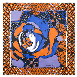 Foulard soie Rosa Orange