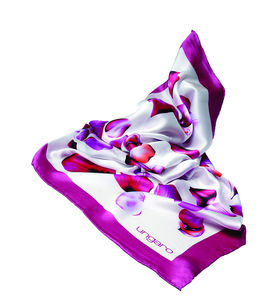 Foulard soie Balzano Blanc