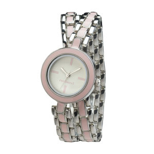 Montre Pompadour Noir Rose