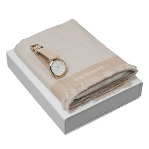 Set Cacharel : Echarpe + Montre personnalisé 3