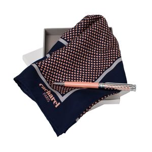 Set Cacharel : Foulard + Stylo publicitaire