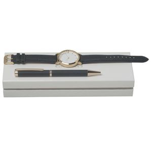 Set Cacharel : Montre + Stylo publicitaire 3