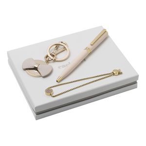 Set Cacharel : Porte-clefs + Bracelet + Stylo personnalisé 1