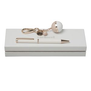 Set Cacharel : Porte-clefs + Stylo personnalisable 1