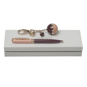 Set Cacharel : Porte-clefs + Stylo personnalisé 3