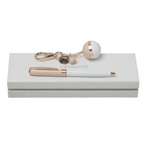 Set Cacharel : Porte-clefs + Stylo personnalisé 5