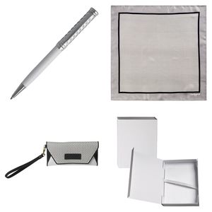 Set Cacharel : Portefeuille + Foulard + Stylo pour entreprise 1