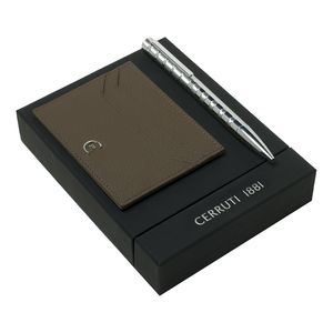 Set Cerruti 1881 : Porte-cartes + Stylo publicitaire 2