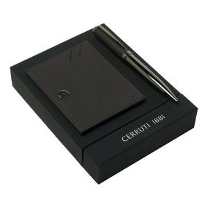 Set Cerruti 1881 : Porte-cartes + Stylo publicitaire 3