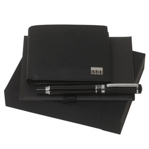 Set Cerruti 1881 : Porte-monnaie + Stylo avec logo