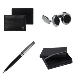 Set Christian Lacroix : Boutons de manchette + Porte-cartes + Stylo pour entreprise 1