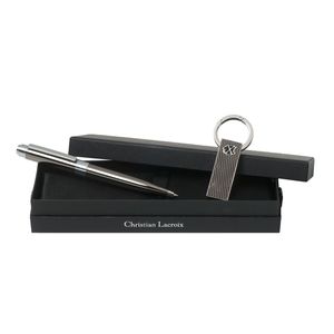 Set Christian Lacroix : Clé USB + Stylo publicitaire