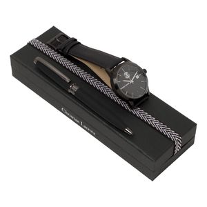 Set Christian Lacroix : Montre + Stylo avec logo 1