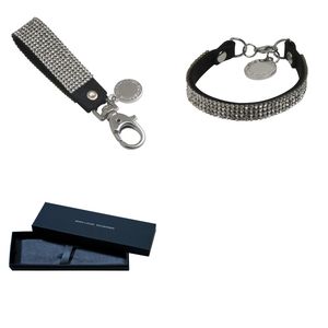 Set Jean-Louis Scherrer : Accroche-clefs + Bracelet personnalisable 1