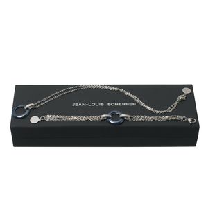 Set Jean-Louis Scherrer : Bracelet + Collier personnalisable 1