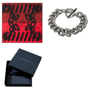 Set Jean-Louis Scherrer : Foulard + Bracelet personnalisable 1