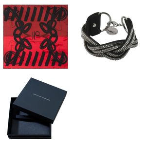 Set Jean-Louis Scherrer : Foulard + Bracelet promotionnel 1