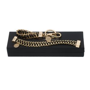 Set Jean-Louis Scherrer : Porte-clefs + Bracelet personnalisé