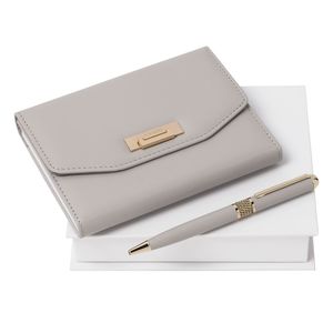 Set Nina Ricci : Carnet + Stylo avec logo 1