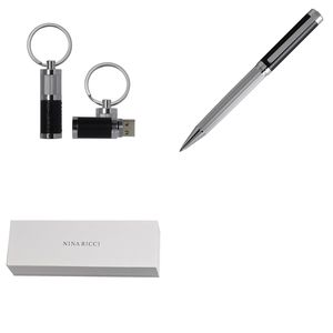 Set Nina Ricci : Clé USB + Stylo promotionnel 1