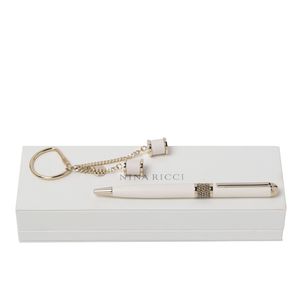 Set Nina Ricci : Porte-clefs + Stylo personnalisable 1