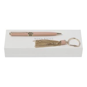 Set Nina Ricci : Porte-clefs + Stylo personnalisable 4