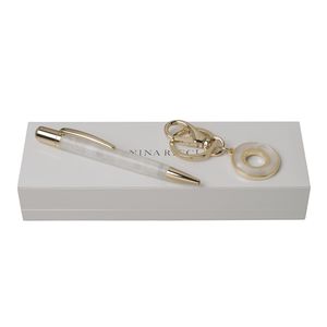 Set Nina Ricci : Porte-clefs + Stylo promotionnel