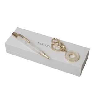 Set Nina Ricci : Porte-clefs + Stylo promotionnel 1