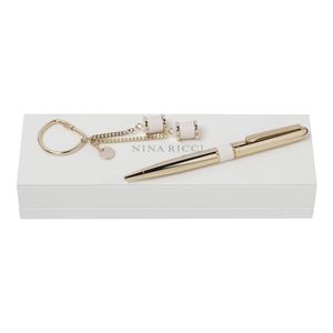 Set Nina Ricci : Porte-clefs + Stylo publicitaire 1
