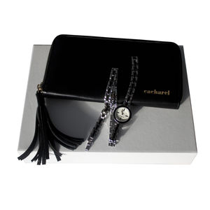 Set CACHAREL : Portefeuille + Montre 10