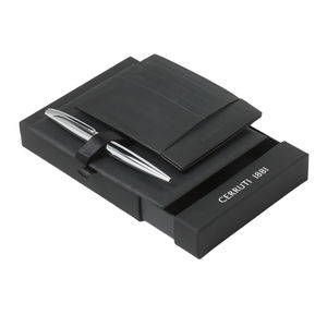 Set CERRUTI : Porte-cartes + Stylo 10