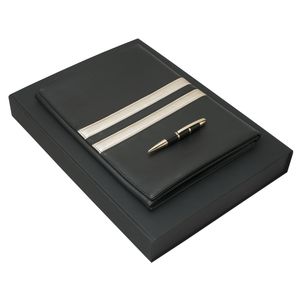 Set Ungaro : Etui + Stylo avec logo