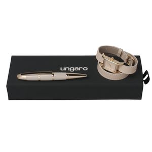 Set Ungaro : Montre + Stylo avec logo 2