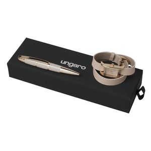 Set Ungaro : Montre + Stylo avec logo 3