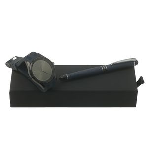 Set Ungaro : Montre + Stylo avec logo 1