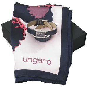 Set Ungaro : Portefeuille + Montre avec logo 1