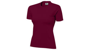 T-Shirt Ace femme Bordeaux