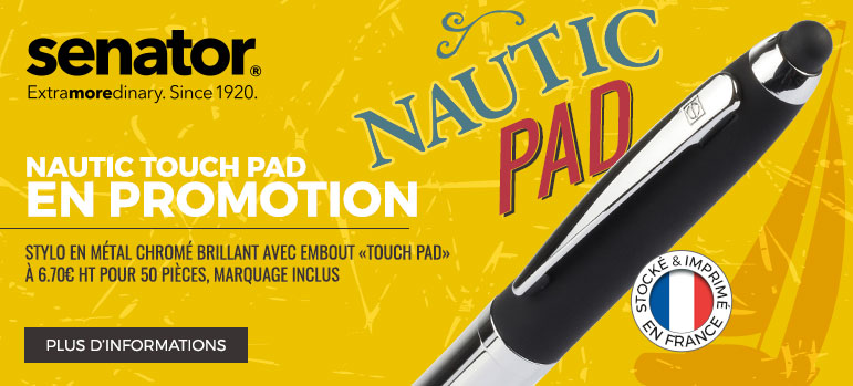 Promo stylo mÃ©tal Nautic